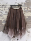 Marc Le Bihan Silk Tulle Skirt 2591 Series Six-layer Tulle French Handmade MLB-2591-BRONZE TAUPE